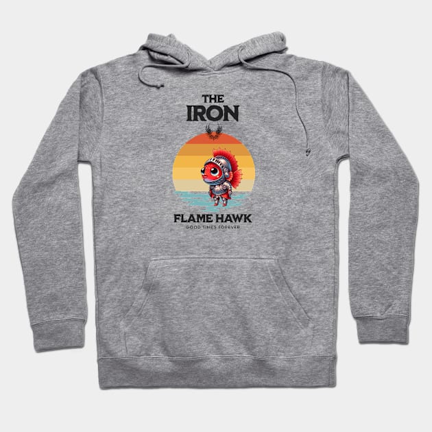 The Iron Flame Hawk Hoodie by Jennifer Stephens